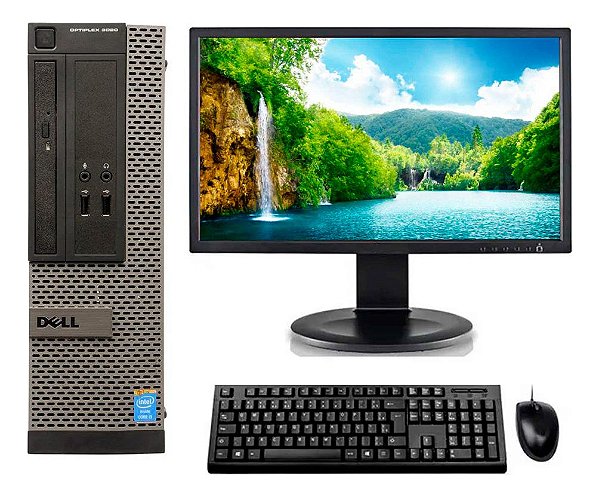Cpu Dell Sff 3020 I5 4ª G 4gb Ssd 120gb + Monitor 19 Wide