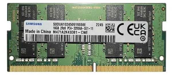 Memória 16g Para Notebook