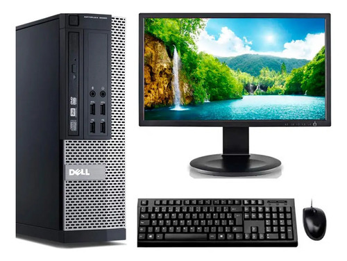 Cpu Dell Sff I7 4th 16gb Ssd 480gb Monitor 19 Wide