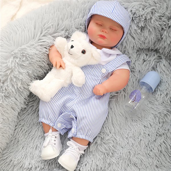 Bebê Reborn Recem Nascido Pedro