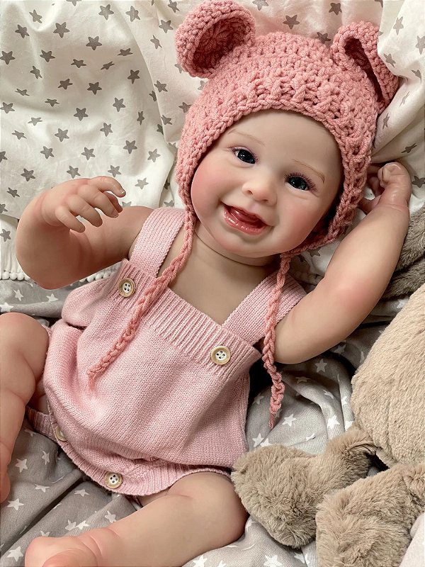 Bebê Reborn Corpo de Silicone Julia