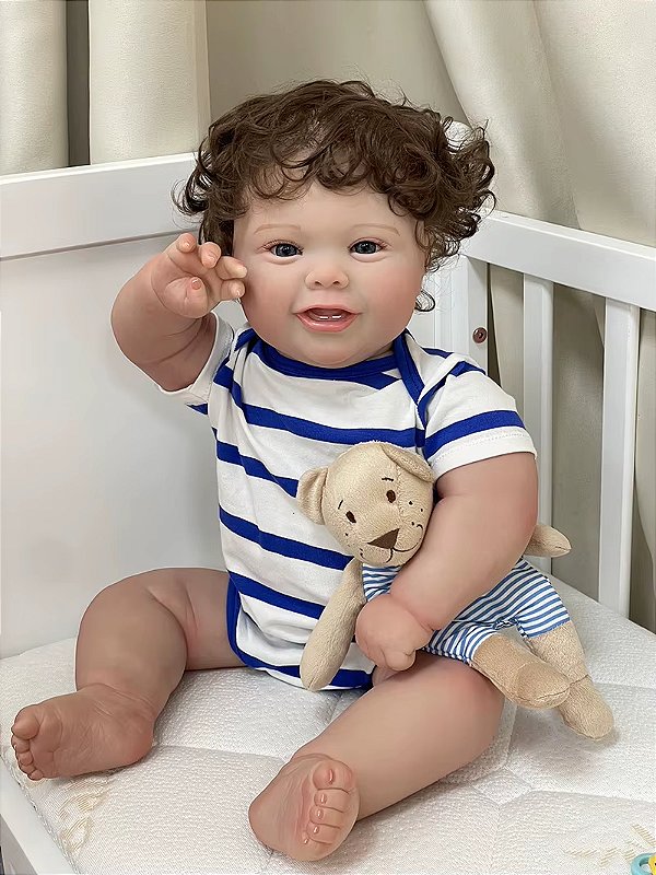 Bebê Reborn de Silicone Ellen