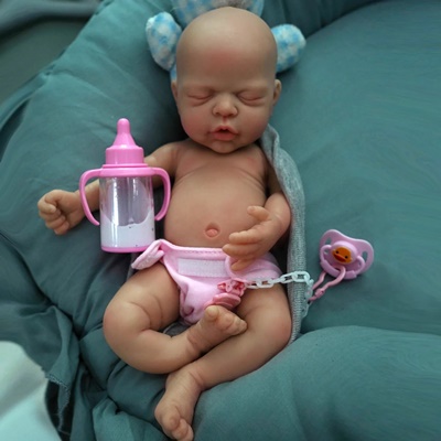 Bebê Reborn De Silicone Solido Menina Shopia