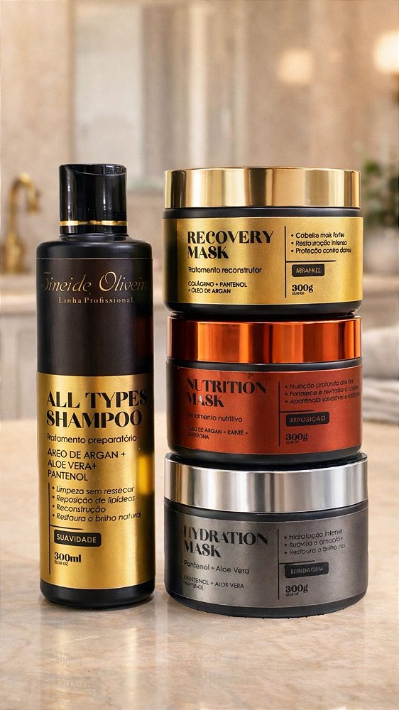 KIT Cronograma Capilar Sineide Oliveira