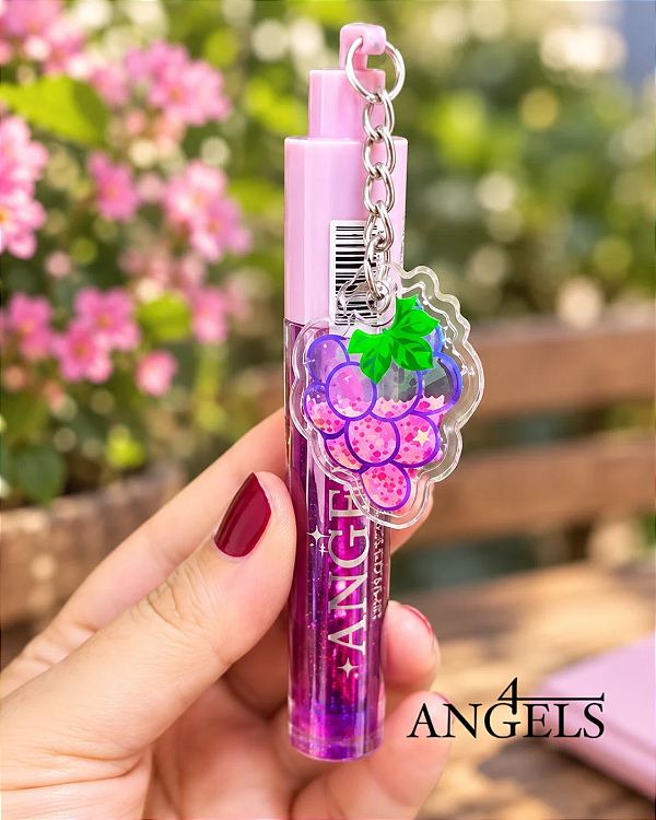 Lip Gloss Mágico - Uva - 4Angels