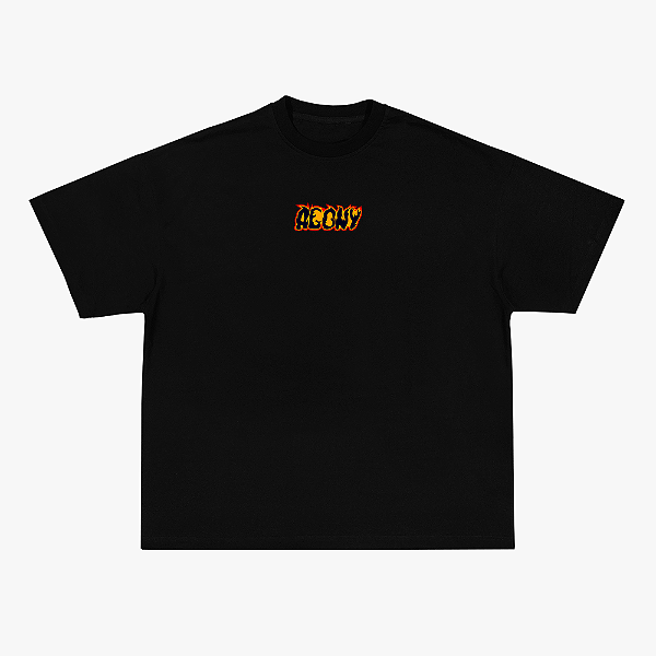 Camiseta Fire Agony Preta