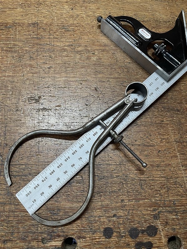 Compasso Externo Starrett 275 – Vintage - 6 Polegadas