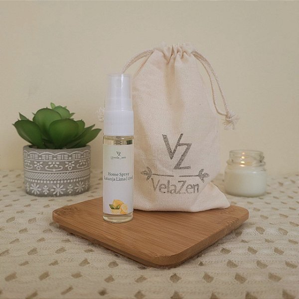 Mini Home Spray Laranja Lima | Borrife Alegria
