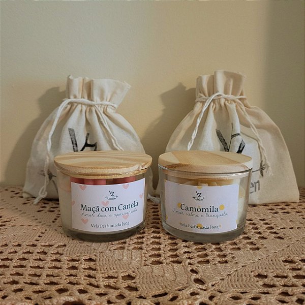 Kit 2 Velas Coleção do Amor