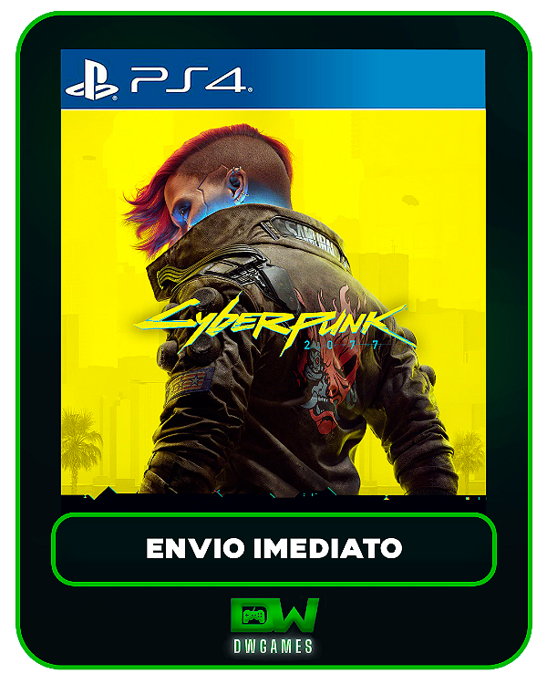 Cyberpunk 2077 - PS4 - Edição Padrão - Mídia Digital