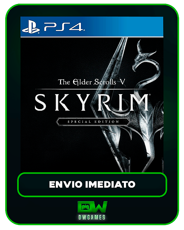 The Elder Scrolls V Skyrim - PS4 - Edição Padrão - Mídia Digital