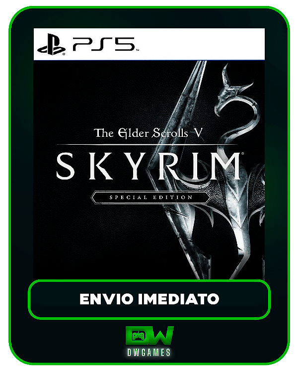 The Elder Scrolls V Skyrim - PS5 - Edição Padrão - Mídia Digital