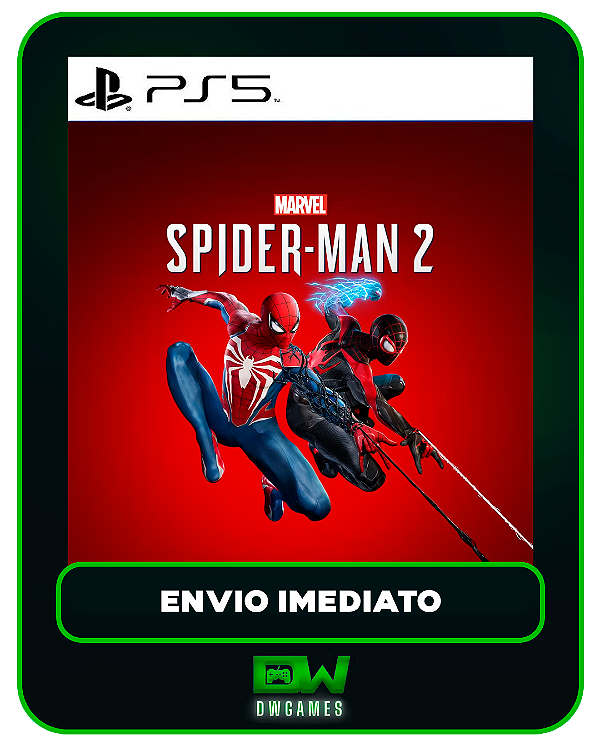 Marvel’s Spider-Man 2 - Edição Padrão - PS5 - Mídia Digital