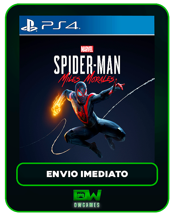 Marvel’s Spider-Man Miles Morales - PS4 - Edição Padrão - Mídia Digital