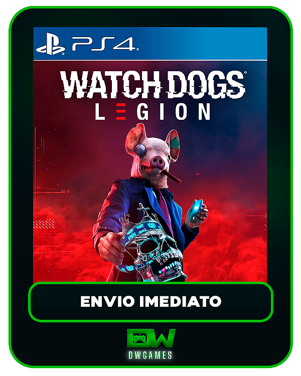 Watch Dogs Legion - PS4 - Edição Padrão Mídia Digital