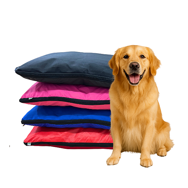 Colchonete Para Cachorro Com Ziper Colchão Em Lona