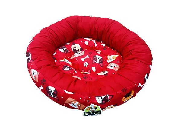 Cama Boia Pet Para Cachorro e Gato Confortável E Lavável
