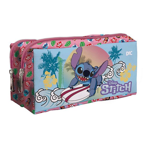 Estojo Duplo DAC Em Tecido Stitch