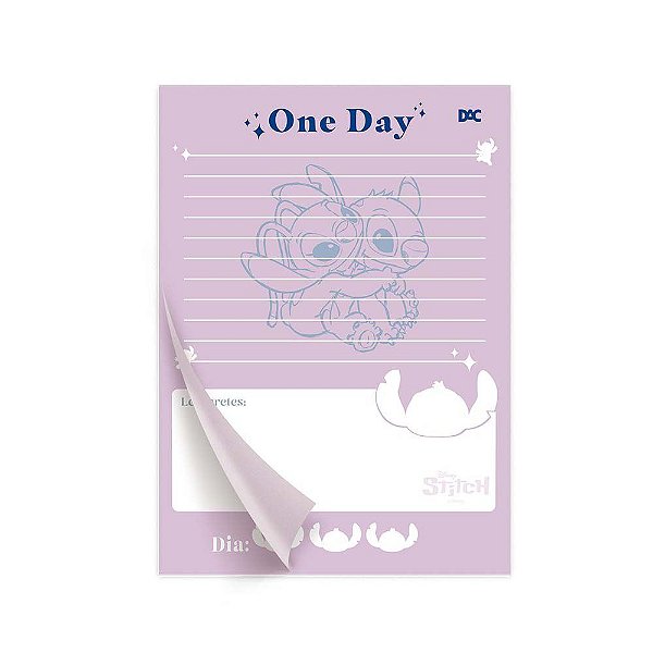 Bloco De Notas DAC Stitch 30 Fls