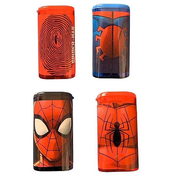 Apontador MOLIN Com Depósito Homem-Aranha