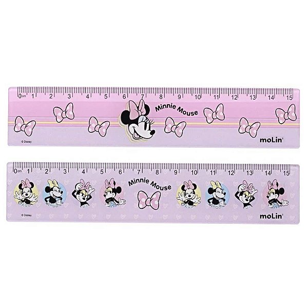Régua MOLIN De 15cm Minnie Mouse