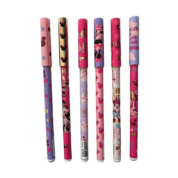 Caneta Esferográfica Molin Minnie Mouse - Blister