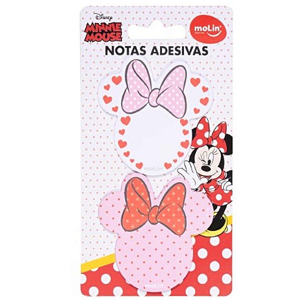 Notas Adesivas MOLIN New Minnie 25 Folhas Cada
