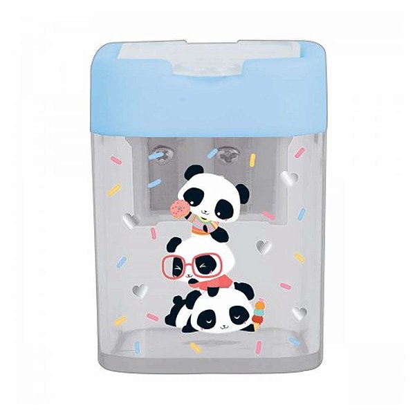 Apontador TILIBRA Panda 2 Furos Com Depósito