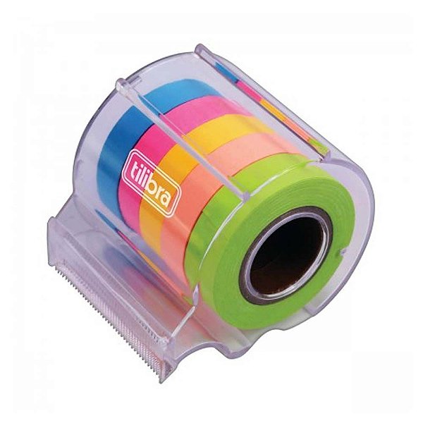 Tili Notes TILIBRA Roller Nota Adesiva Em Rolo 5 Cores