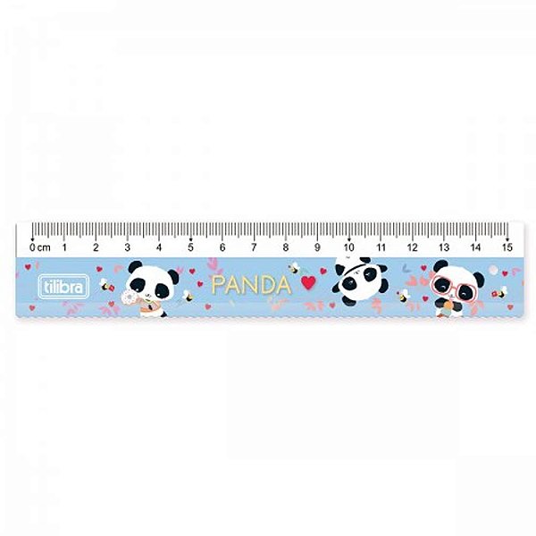 Régua TILIBRA Panda 15cm