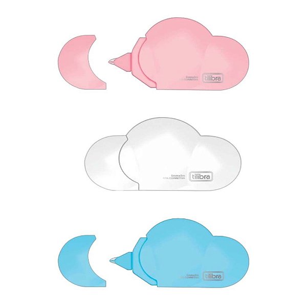Corretivo Em Fita TILIBRA Nuvem 5mm x 5m