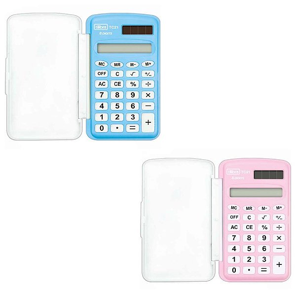 Calculadora De Bolso TILIBRA TC21 8 Dígitos Pequena
