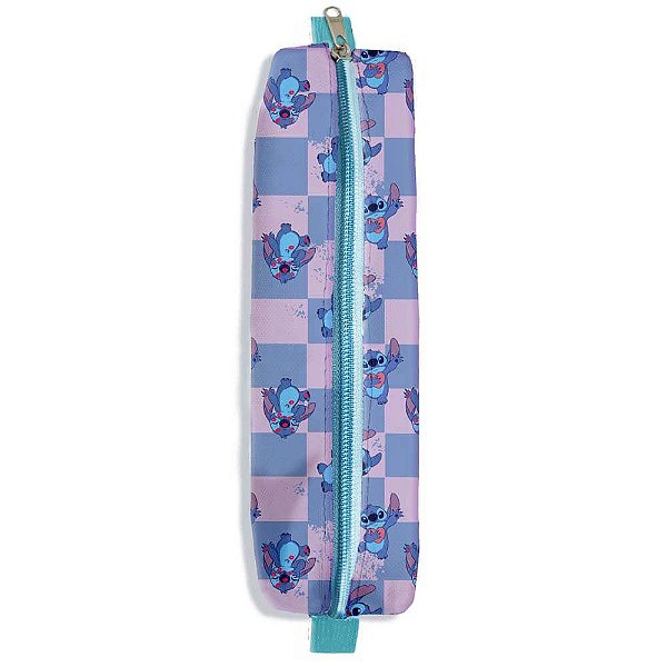 Estojo Com Elástico Stitch Para Fixar Em Caderno DAC