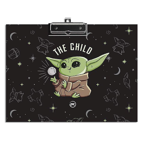 Prancheta Com Planner Semanal Mandalorian Star Wars DAC