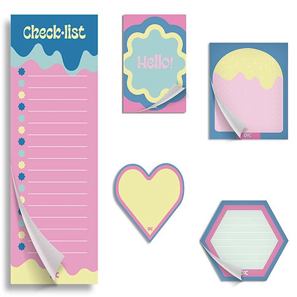 Bloco Para Anotação Hello! DAC - Cada
