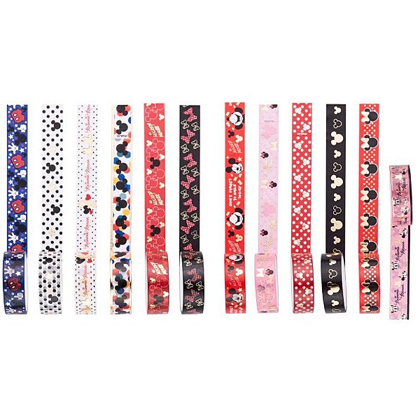 Washi Tape Mickey E Minnie 15mm x 5m - 1 Und Molin