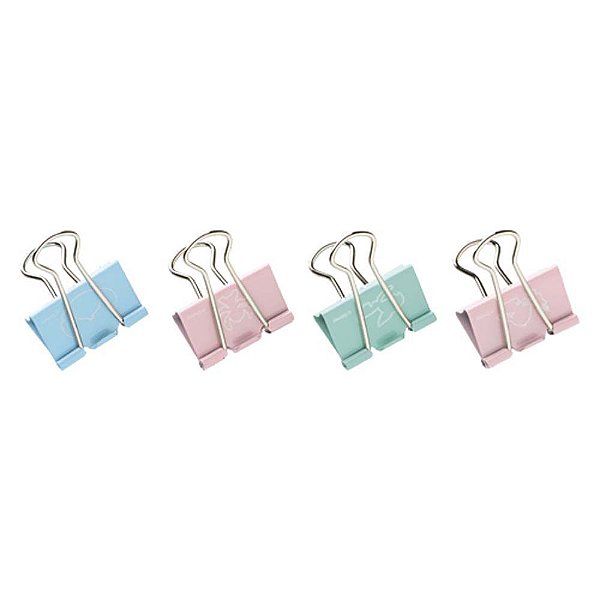 Binder Clips 32mm Stitch Com 4 Unds Molin