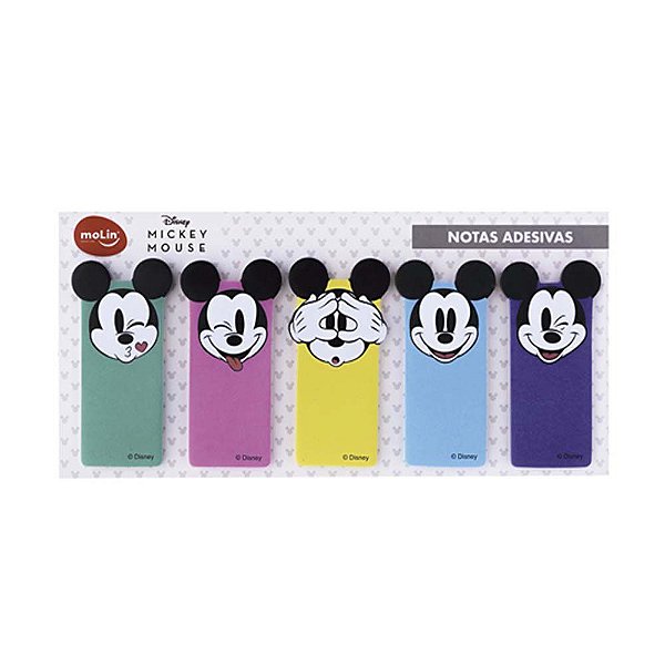 Marcador De Páginas E Notas Adesivas Mickey Mouse Molin