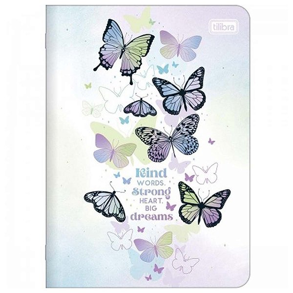 Caderno Grampeado Flexível 1/4 Daisy C/32 Folhas Tilibra