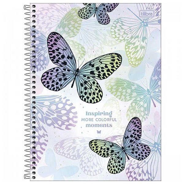 Caderno Universitário Daisy 1 Matéria C/80 Folhas Tilibra