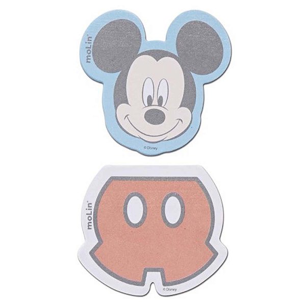 Bloco De Notas Adesivas Mickey Mouse 25 Folhas Cada Molin