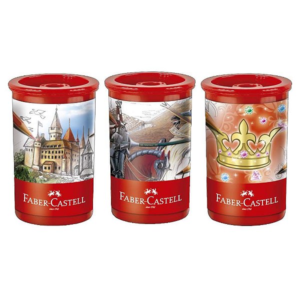 Apontador Substituível com Depósito Faber Castell - Cada