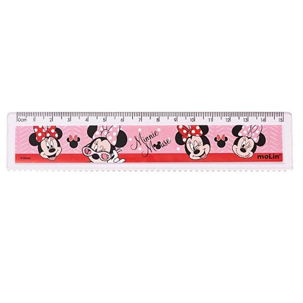 Régua De 15cm Minnie Mouse Molin