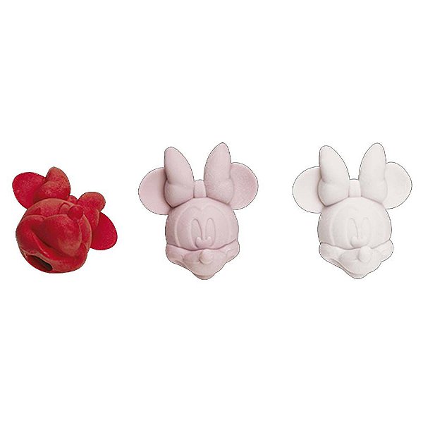 Borracha Ponteira Minnie Mouse Molin - Cada