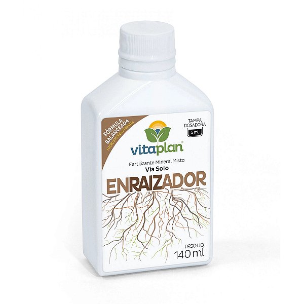Fertilizante Mineral Via Solo Enraizador Vitaplan 140ml