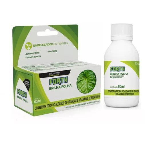 Brilha Folha Concentrado Forth 60ml - Embelezador De Plantas