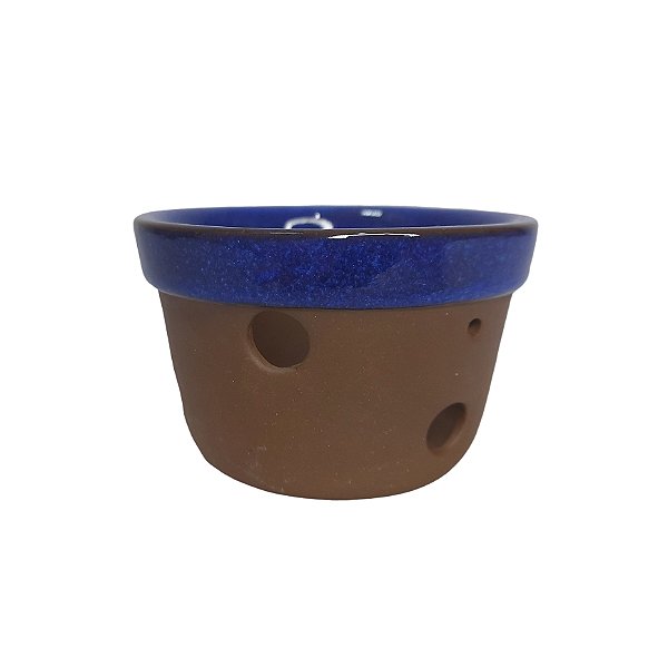 Vaso Cerâmico Orquídea Redondo Literato D.10xA.6,5cm 5LOR