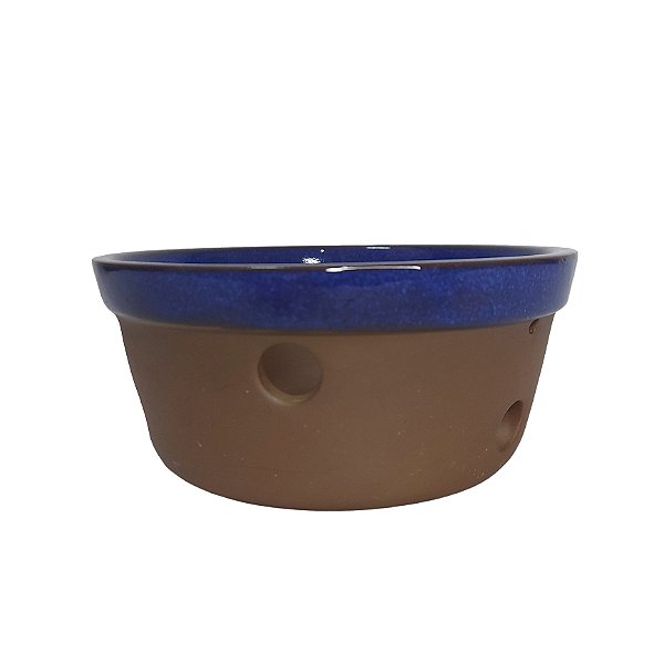 Vaso Cerâmico Orquídea Redondo Literato D.17 x A.7,5cm 15LOR