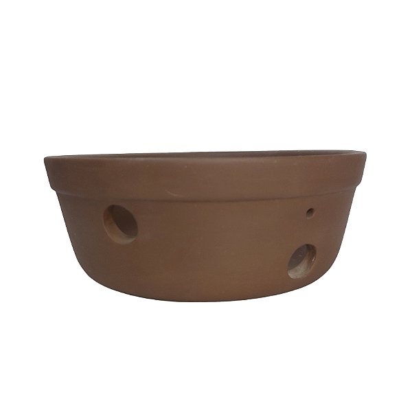 Vaso Cerâmico Orquídea Redondo Literato D.22,5XA.8,5cm 25LOR