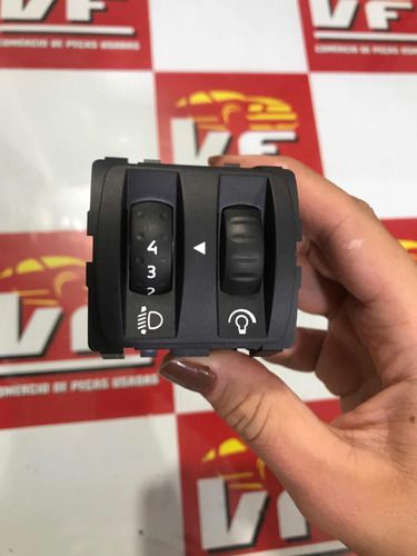 Comando Regulagem Faróis Renault Captur Original